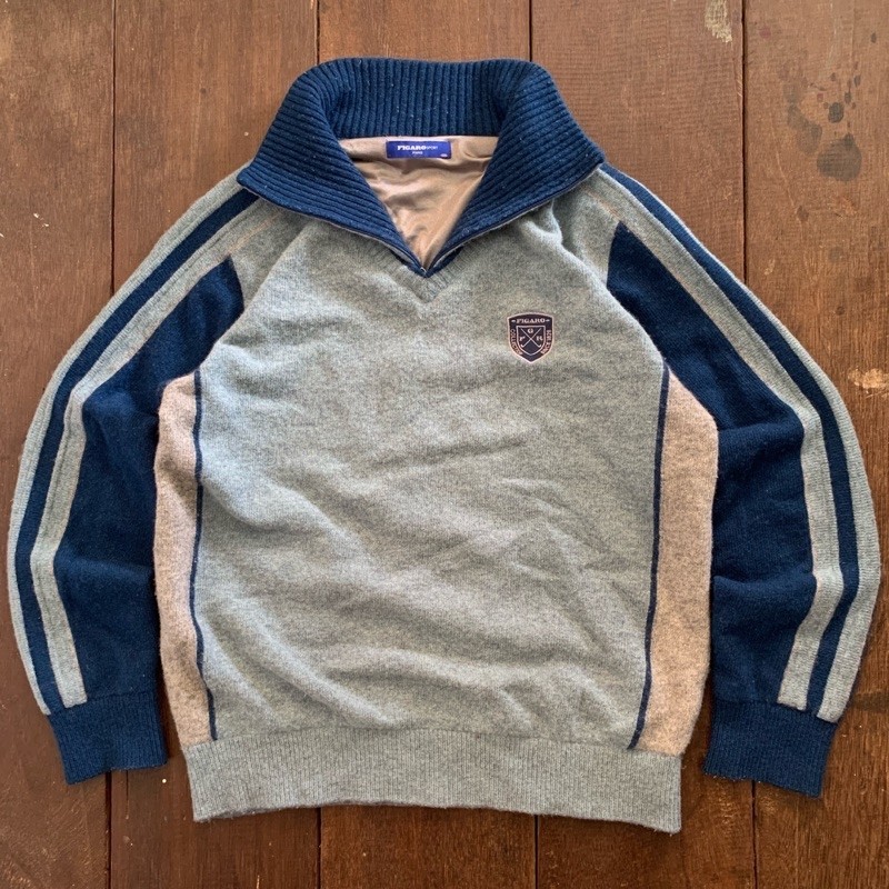 Figaro Sport Knit Quarter-Zip Pullover