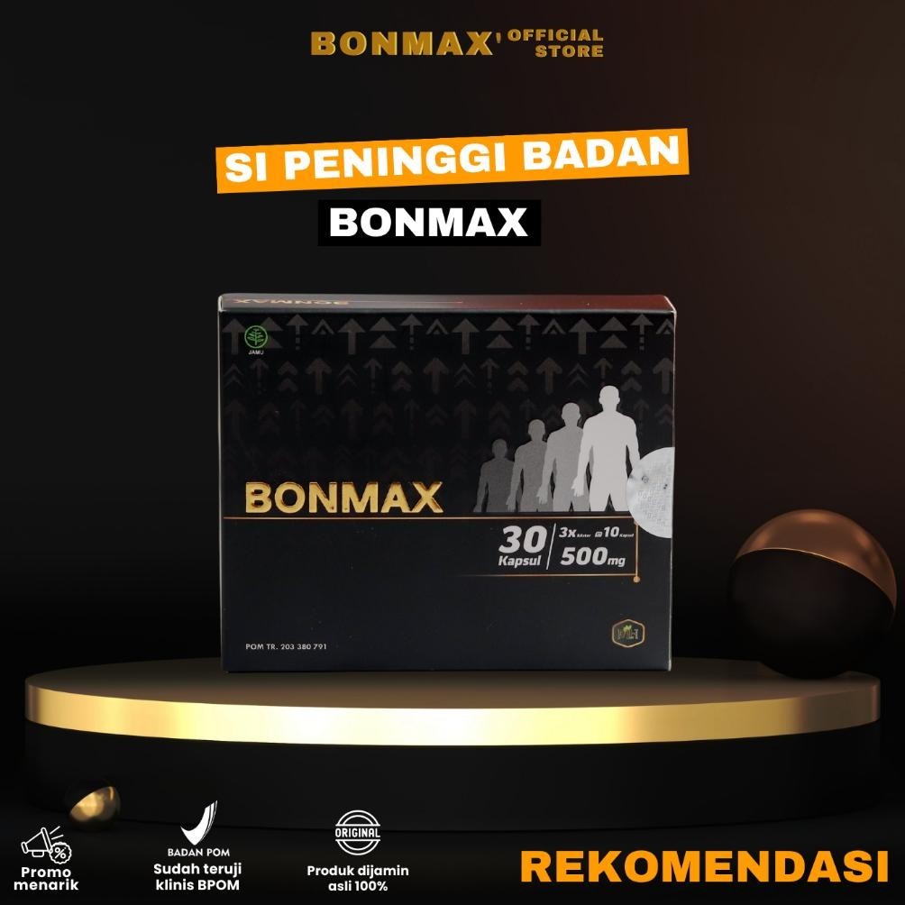 Ready>>> Bonmax Peninggi Badan Isi 30 Kapsul