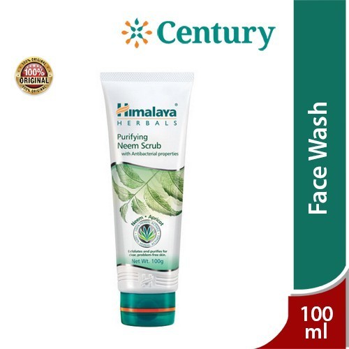 Himalaya Purifying Neem Scrub 100 ml / Scrub Wajah / Masker Wajah / Komedo / Kulit Sehat