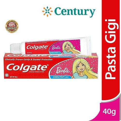 Colgate Toothpaste Kid Barbie 40G / Odol / Pasta GIGI Anak / Bau Mulut / kesehatan gigi anak