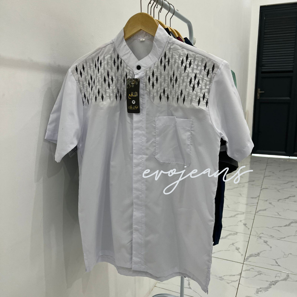 Baju Koko Pria Lengan Pendek Baju Koko Model Lengan Panjang Ko2 Terbaru 2024 Koko Pria Dewasa Bju Ko