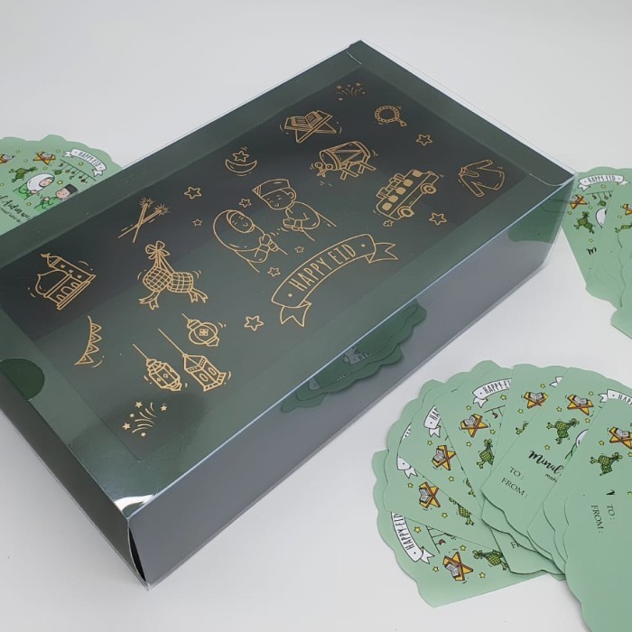 

Dus Mika Idul Fitri Uk. 22X11X6Cm " M " Hijau Tua & Tag 057