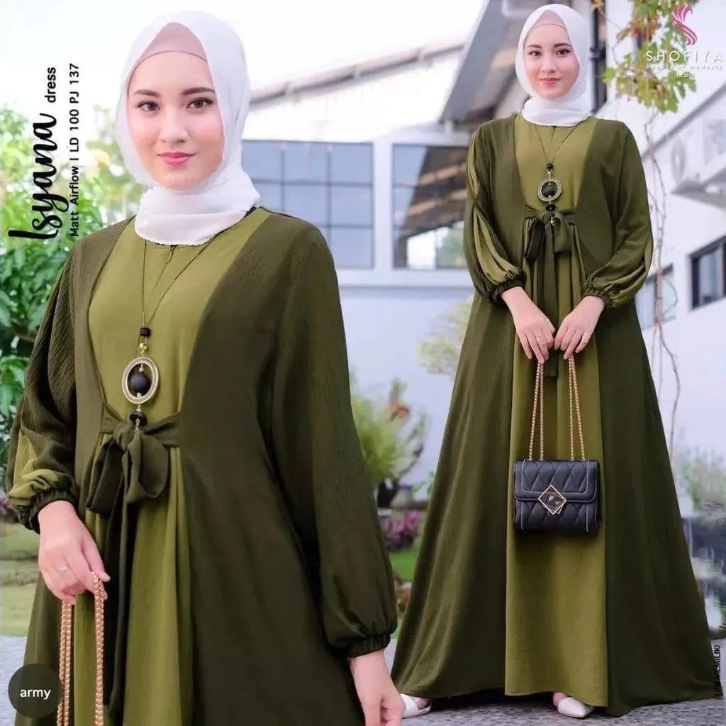 Gamis Wanita Terbaru 2024 Gsmis Terbaru Wanita 2023 Kekinian Baju Games Dewasa Lebaran Viral Gmis Ib