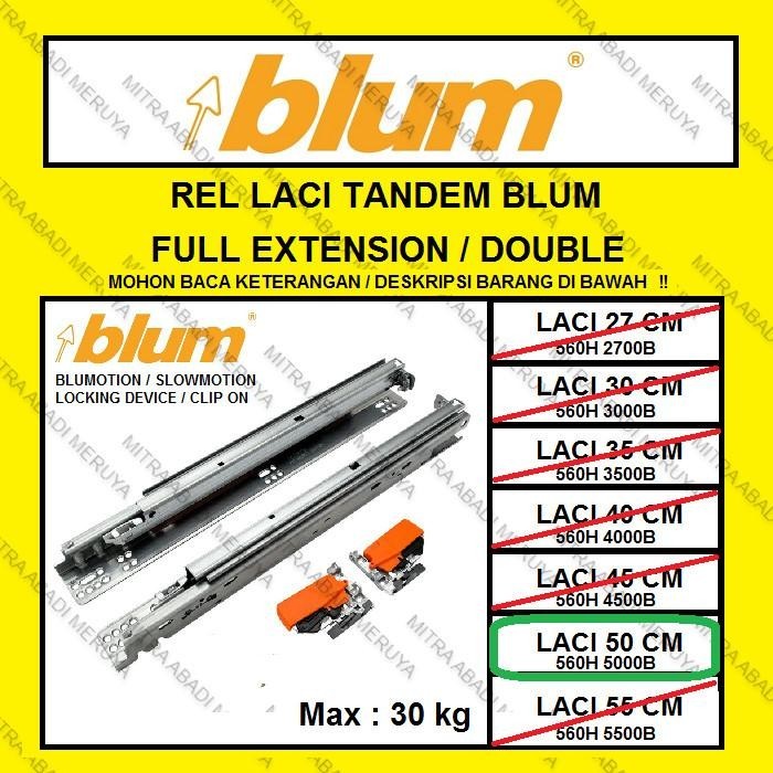 Rel Tandem Blum 50 Cm Double Extension Rel Laci Blum Rel Blum