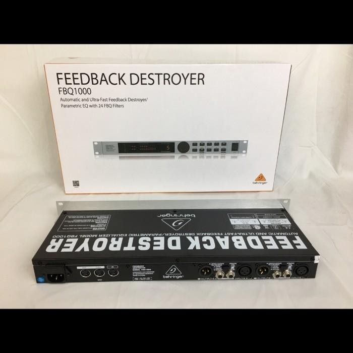 Behringer Feedback Destroyer Behringer Fbq1000 Fbq 1000 Anti Feedback
