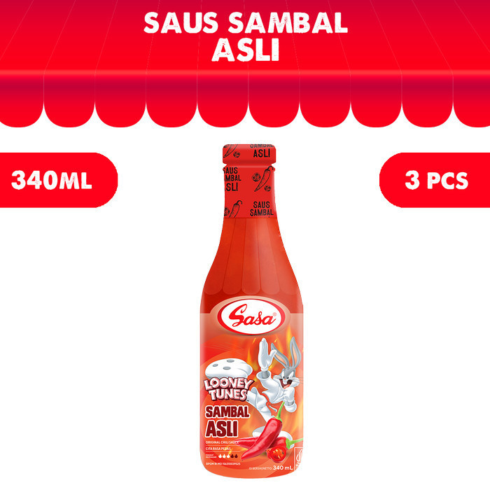 

SASA Saus Sambal 340 ML - 3pcs