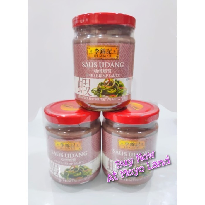 

Lee Kum Kee saus udang FINE SHRIMP SAUCE 227gr paste botol terasi LKK