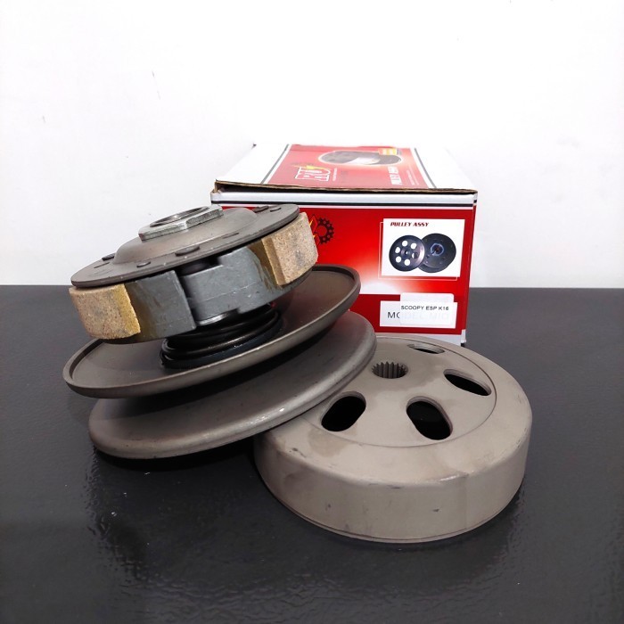 PULLY PULLEY PULI POLI ASSY SCOOPY FI ESP K16