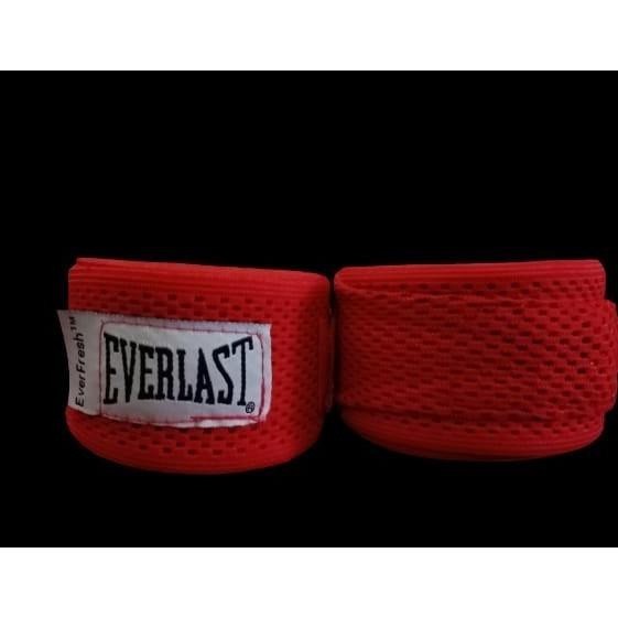 Cuci_Gudang HANDLOP EVERLAST 5 METER / HANDWRAP ELASTIS BERPORI / HANDLOP / HANDWRAP