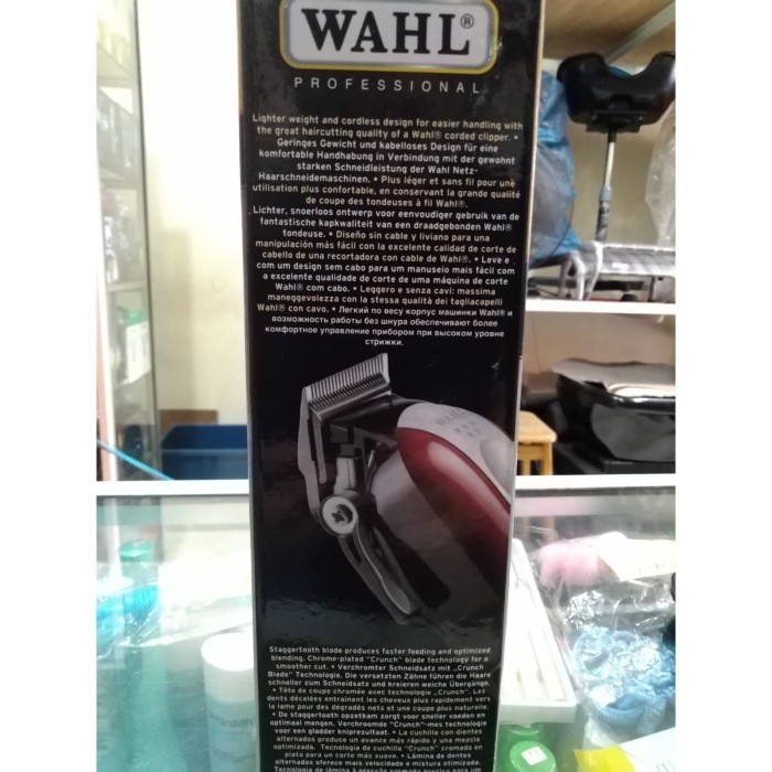Cliper Mesin Cukur Rambut WAHL MAGIC CLIP CORDLESS CHARGE ASLI ORI USA