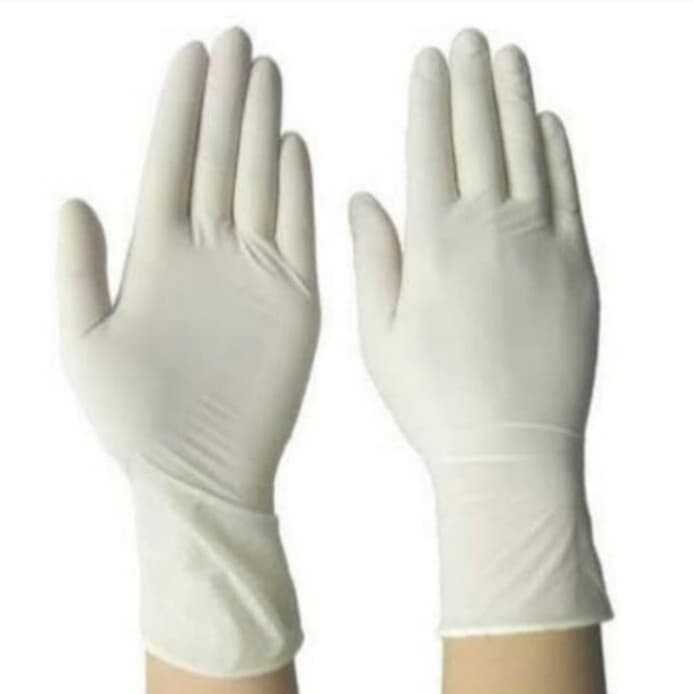 Terbaru Sarung Tangan Latex Anti Bacterial Pelindung Virus Corona Promo Terlaris