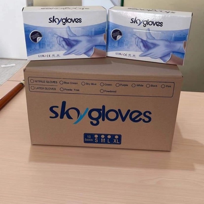 Terbaru Sarung Tangan Nitrile Nitril Medis Food Warna Warni Akd Promo Terlaris