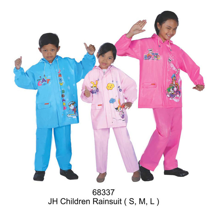 Diskon Tiger Head Jas Hujan Anak-Anak Kecil 68337 - Mantel Hujan Anak-Anak