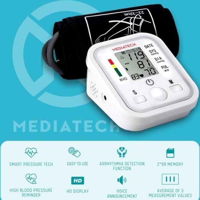 Tensi Meter Digital Tensi Darah Alat Pengukur Tekanan Darah Electronic |siap proses