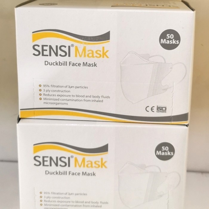 Masker Sensi Duckbill 1Box Isi 50 Pcs