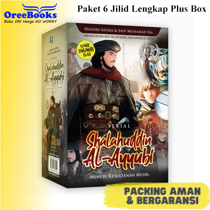 

Komik Shalahuddin Al Ayyubi Set - Shalahudin/Salahudin/Solahudin Ayubi