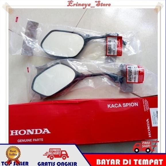 ORIGINAL AHM Kaca Spion (2PC) Motor Supra X 125 Lama Batman Vario 110