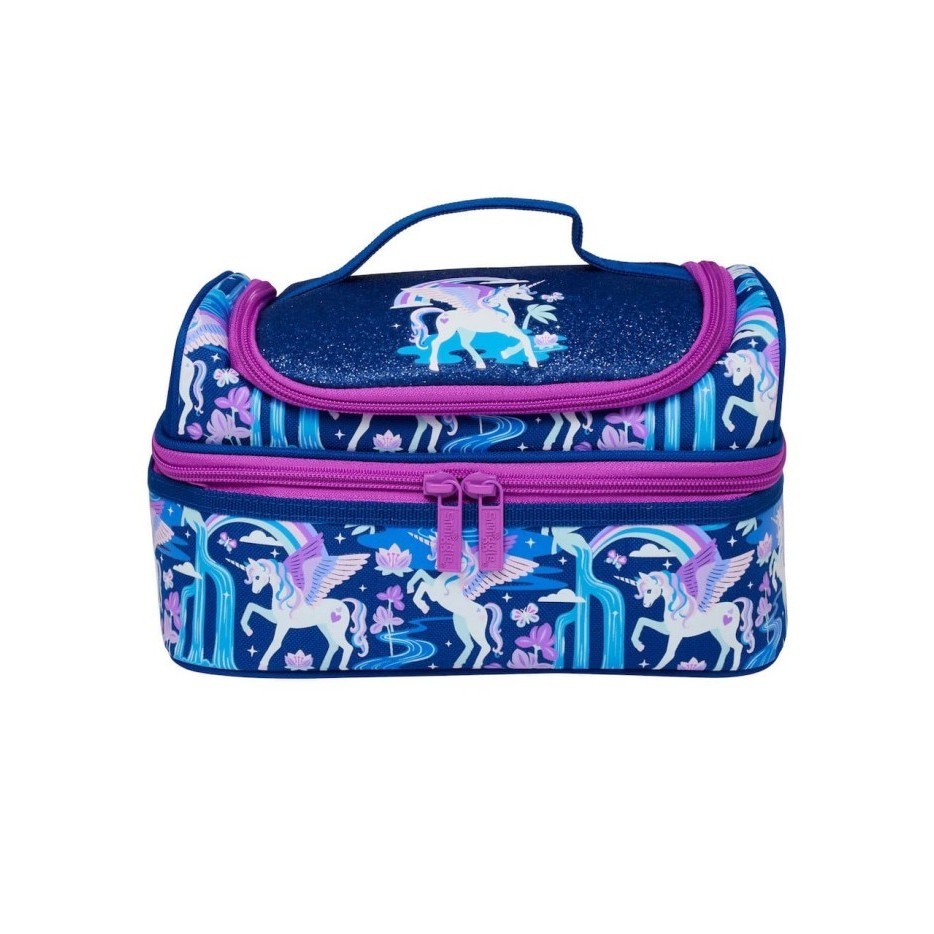 Risti Tas Bekal Smiggle Lunchbag Anak Cowok Cewek Impor Dinosaurus, Mermaid