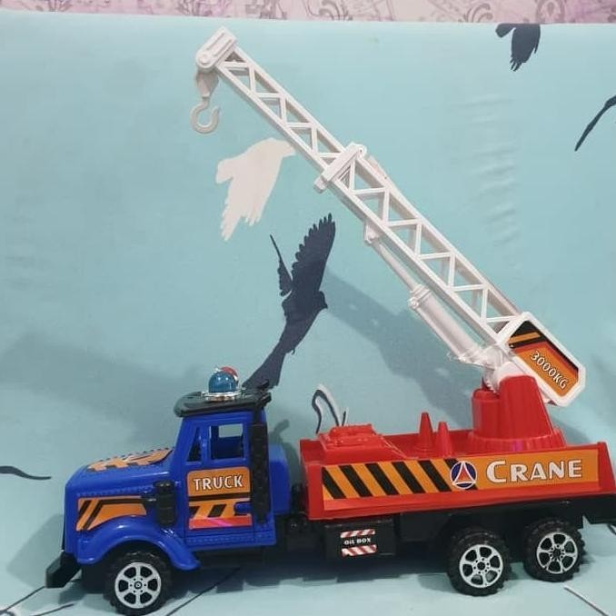 MAINAN TRUK CRANE TRUCK / TRUK CRANE TANGGA | TESANI