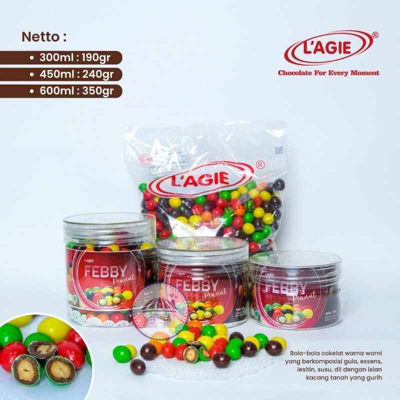 

Hampers Coklat Lebaran Kemasan Toples Jar Febby Peanut