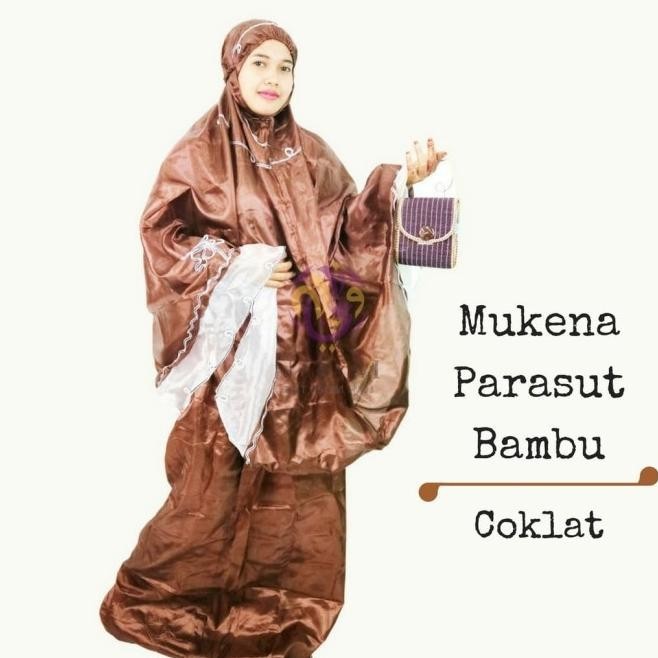 

Mukena Parasit Mukena Parasut Bambu Souvenir Oleh Oleh Haji Dan Umroh | Adilano