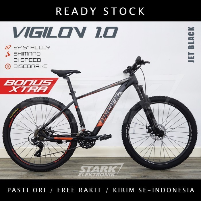 Terlaris Pacific Vigilon 1.0 Mtb Sepeda Gunung Mountain Bike Promo Terbaru