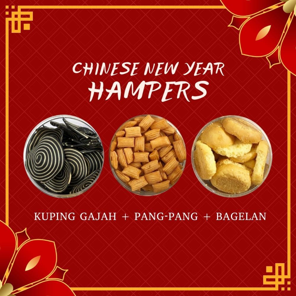 

PROMO MURAH [DELISH SNACKS] CNY Hampers isi 3 toples (L) / Bingkisan Parsel Parcel Chinese New Year / Gift Box Makanan Spesial Imlek / Sincia Gift Tahun Baru Imlek 2024
