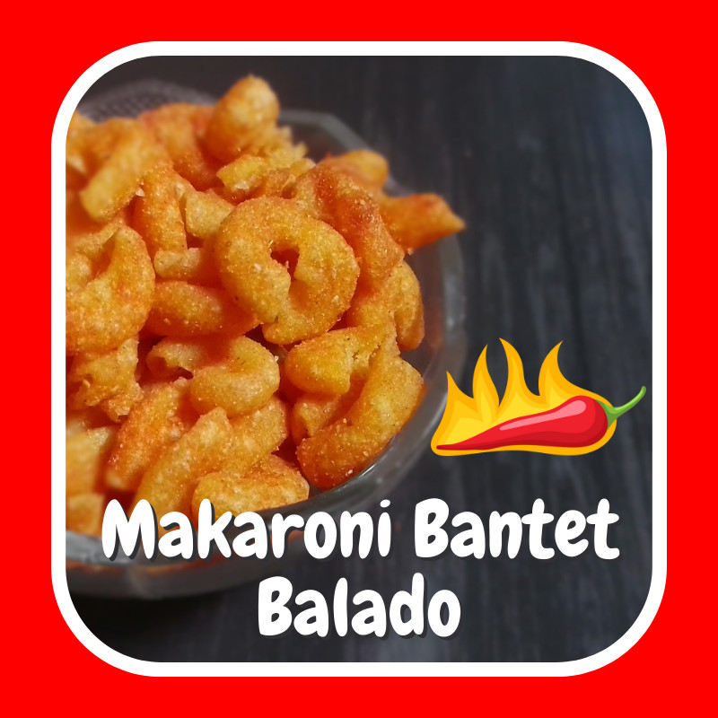 

Makaroni Bantat Goreng Balado 121 gram Jajan.Nan