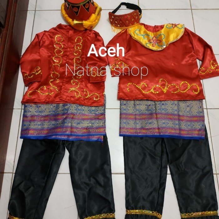 Baju Adat Anak Aceh Tk
