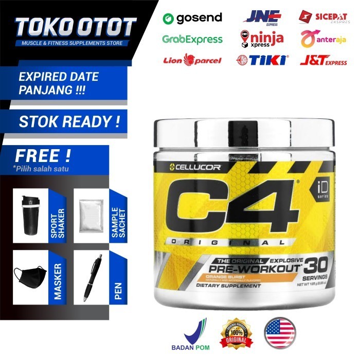 Suplemen Fitness Cellucor C4 Pre Workout 30 Servings