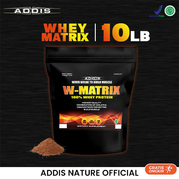 Addis Whey Protein 10 lbs BPOM Master Vectorlabs Suplement gym susu