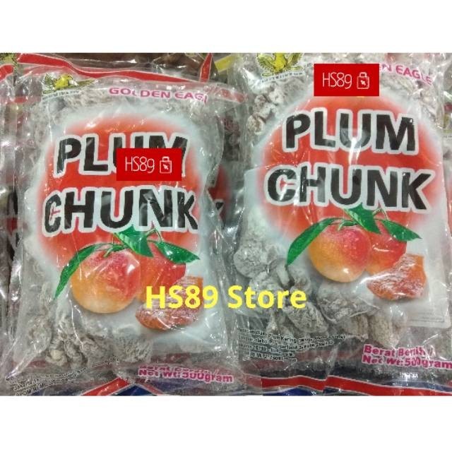 

Plum Chunk Golden Eagle 500gr - Manisan Buah Plum Kering - Semboi - Kiamboi