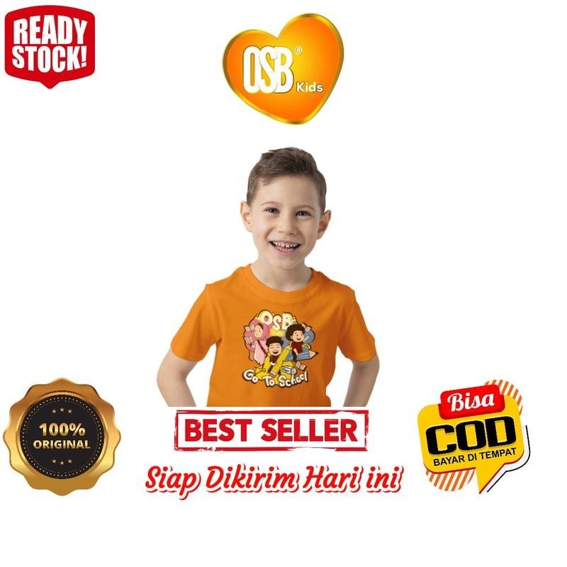 

OSB Kids Kaos Anak Premium OSB Kids 100% Original Untuk Laki-Laki dan Perempuan Lengan Pendek