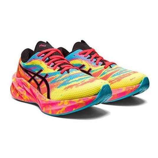 Asics Novablast 3 Men Standard Color Injection Running Shoes - Aquariu