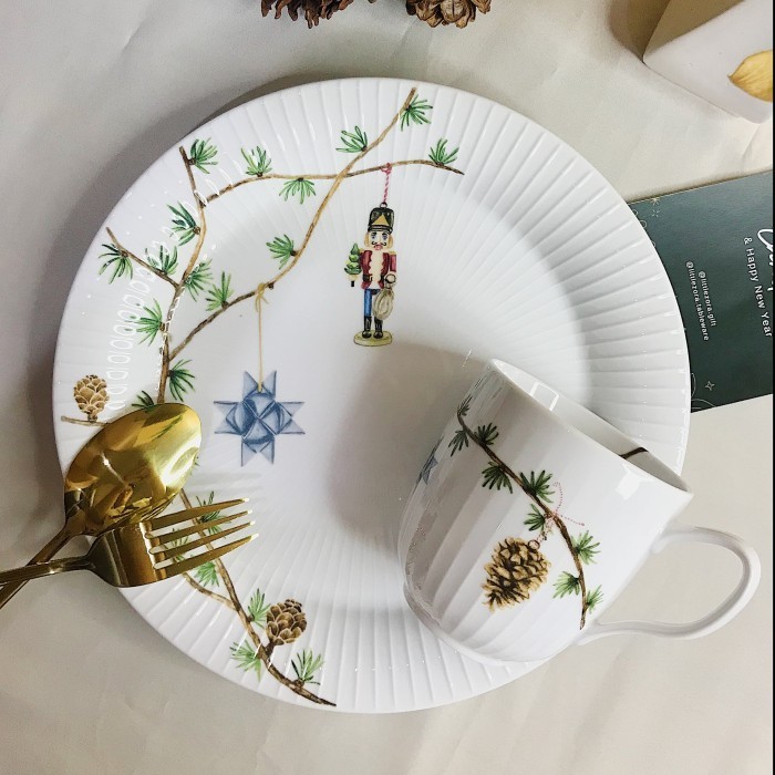 

Ready Littlezora - Noah Hampers Christmas Natal Set Premium Mangkok Murah