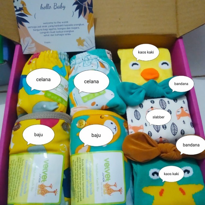 

Ready kado bayi perempuan/hampers baby girl/baby gift