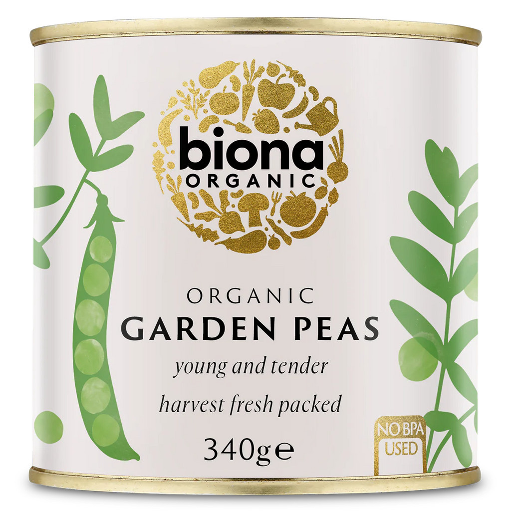 

Biona Organic Garden Peas 340 g