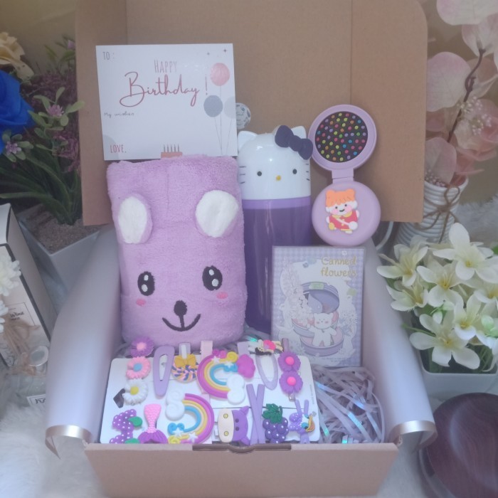 

Ready DeCe Hampers Anak Perempuan Kado Ulang Tahun Anak Cewe Purple