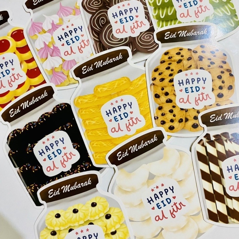 

amplop lebaran toples kue lebaran 2d by giftproject.id