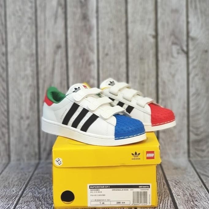 New Sepatu Adidas Anak X Lego Original Made Indonesia Berkualitas