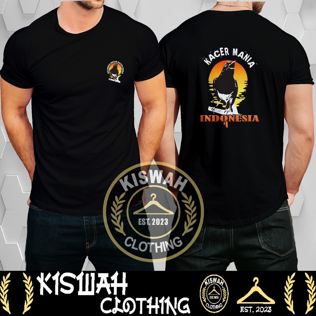 Kaos Tshirt Burung Kacer Mania Indonesia Keluarga Besar Kacer Mania Baju Distro