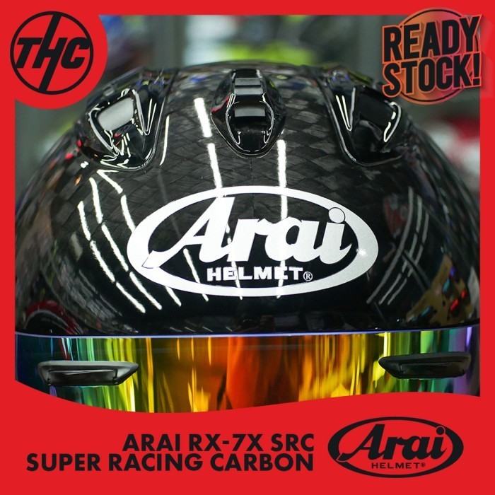 Helm Arai Rx7X / Rx-7X Src Super Racing Carbon Full Face Helmet Terlariss 
