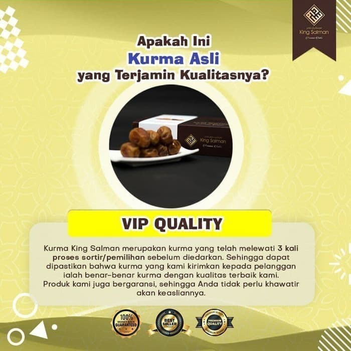 

Kurma - Kurma Untuk Ibu Hamil Dan Menyusui Premium Kurma King Salman 500 Gram