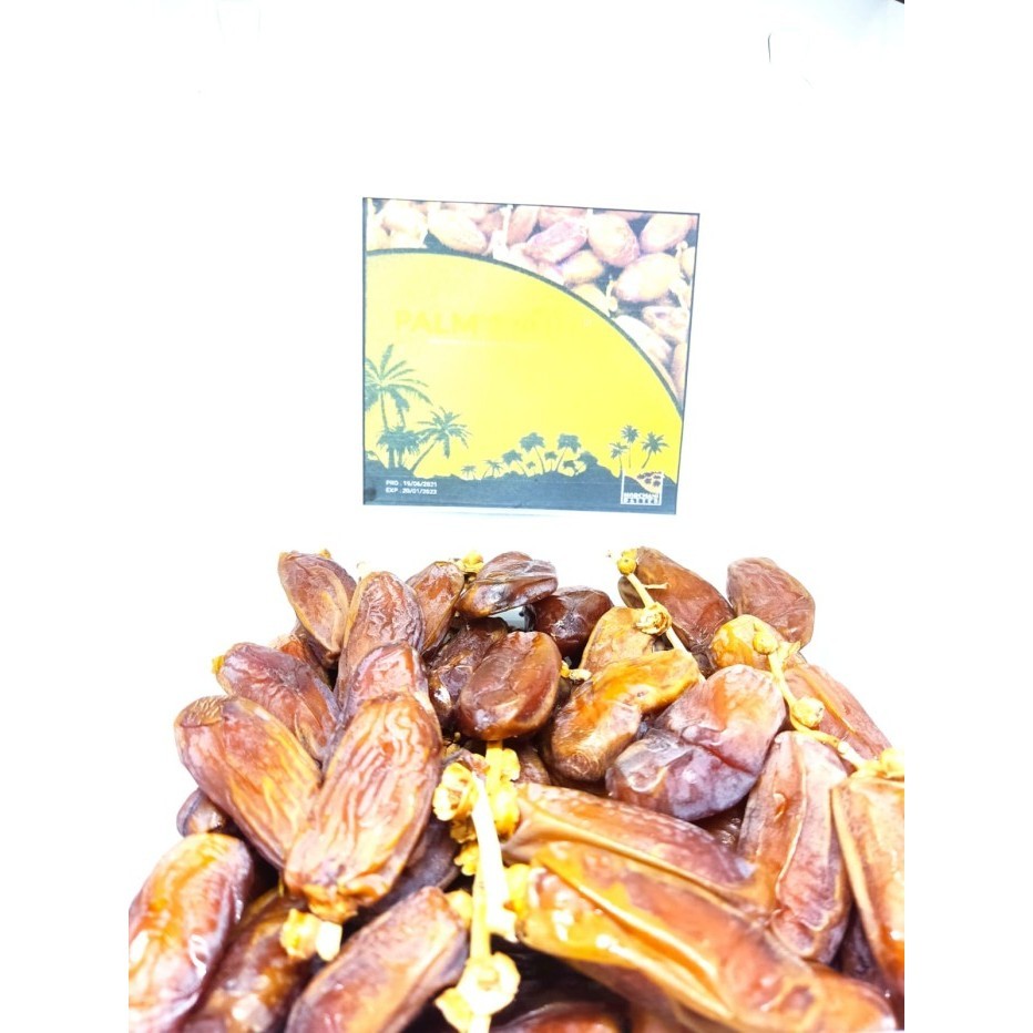 

Kurma - Kurma Tunisia Tangkai 1Kg [Kemasan Box Mika]