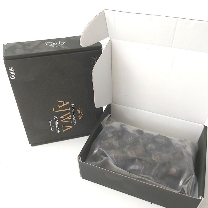 

Kurma - Kurma Ajwa / Ajuwa / Kurma Nabi 500Gr
