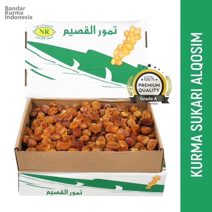 

Kurma - Kurma Sukari Hc / Nr Grade A 100% Asli Original Alqosim Saudi