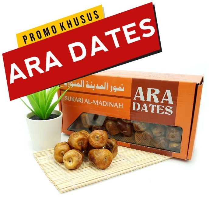 

Kurma - Kurma Sukkari / Kurma Sukari 1Kg Ara Dates