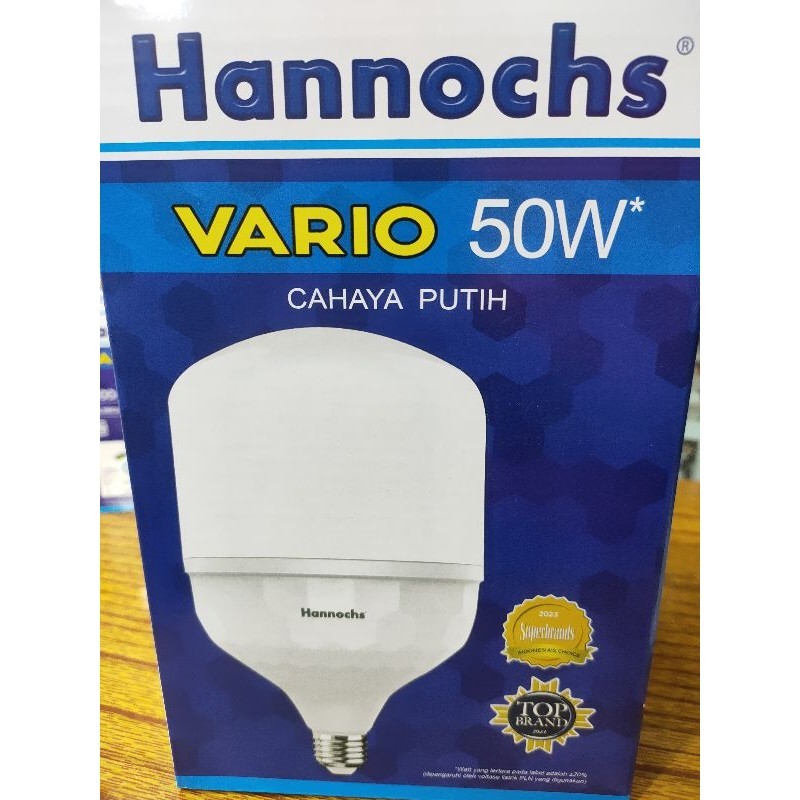 Lampu led hannochs 50 watt bergaransi