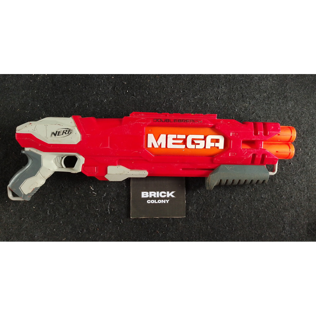 Nerf Mega Doublebreach blaster Tembakan Mainan Anak