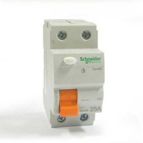 RCCB/ELCB SCHNEDIER 25A 2PHASE 30MA/ELCB 25A 2P 30MA SCHNEIDER